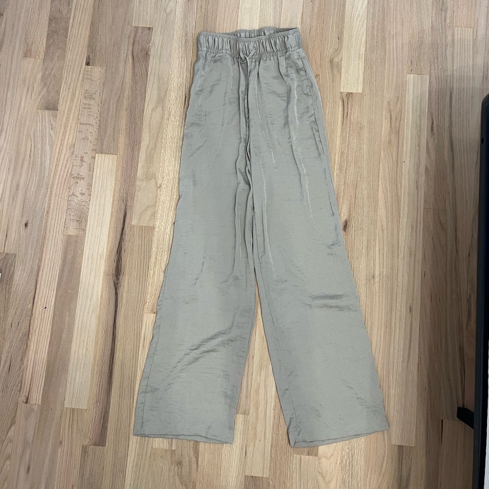 H&M soft tan pants